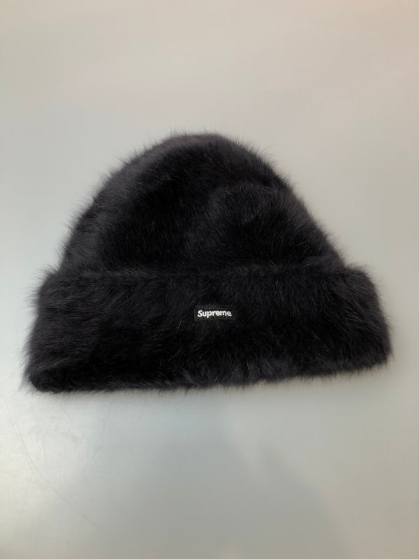 【中古品】【メンズ/レディース】 KANGOL カンゴール × SUPREME シュプリーム FURGORA BEANIE BN45FW21 ファーゴラ カフ ビーニー 帽子 秋冬 アンゴラ 149-260519-em-26-min カラー：ブラック 万代Net店