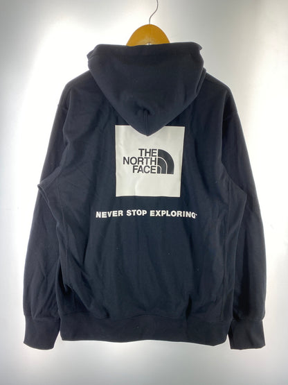 【中古品】【メンズ】 THE NORTH FACE ザ・ノースフェイス NT12034 バックスクエアロゴフーディ 144-260523-zi-32-min サイズ：XXL カラー：ブラック 万代Net店