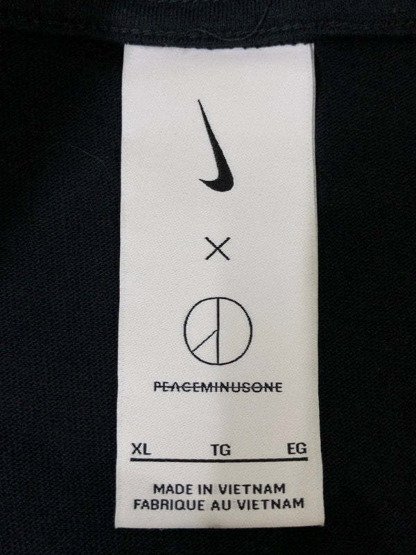 【中古品】【メンズ】 PEACEMINUSONE PMO ピースマイナスワン x NIKE ナイキ LS TEE BLACK G-DRAGON 長袖Tシャツ ロングスリーブ 142-260520-AS-8-min サイズ：XL カラー：ブラック 万代Net店