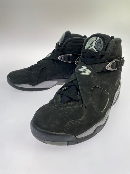 【中古品】【メンズ】 NIKE ナイキ AIR JORDAN 8 RETRO CHROME (2015) 305381-003 エアジョーダン8 レトロ スニーカー メンズ シューズ 靴 160-260521-em-67-min サイズ：27.0cm カラー：ブラック 万代Net店