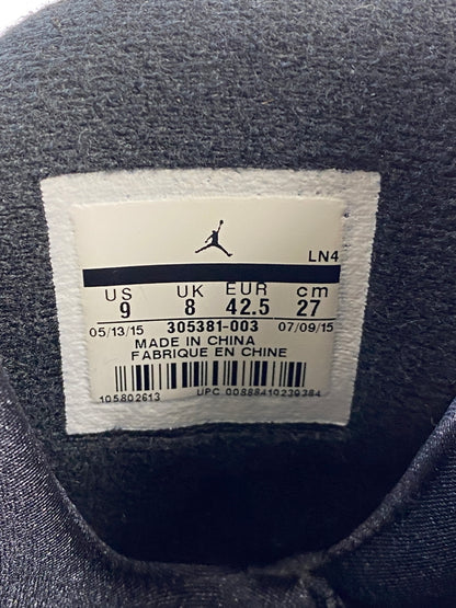 【中古品】【メンズ】 NIKE ナイキ AIR JORDAN 8 RETRO CHROME (2015) 305381-003 エアジョーダン8 レトロ スニーカー メンズ シューズ 靴 160-260521-em-67-min サイズ：27.0cm カラー：ブラック 万代Net店