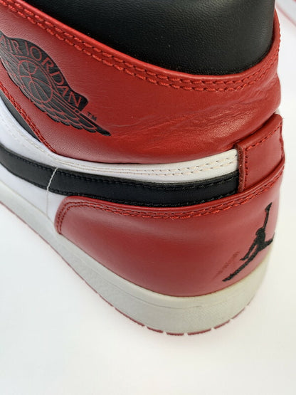 【中古品】【メンズ】 NIKE ナイキ AIR JORDAN 1 RETRO HIGH CHICAGO 332550-163 エアジョーダン 1 レトロ ハイ シカゴ スニーカー 靴 160-260607-SH-24-hon サイズ：30cm UA12 カラー：WHITE/VARSITY RED-BLACK 万代Net店