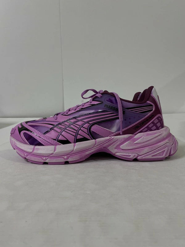 【中古美品】【メンズ】 PUMA×PLEASURES プーマ プレジャーズ VELOPHASIS OVERDYED 391696-01 ベロファシス オーバーダイド 靴 シューズ スニーカー SNEAKER 162-260513-KS-16-min サイズ：26.cm US8 カラー：GRAPE WINE/MAUVE POP 万代Net店
