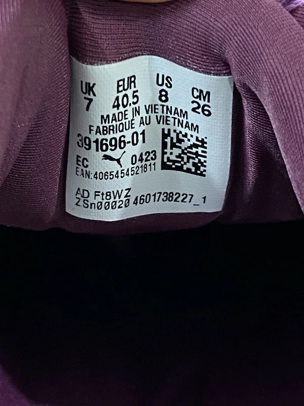 【中古美品】【メンズ】 PUMA×PLEASURES プーマ プレジャーズ VELOPHASIS OVERDYED 391696-01 ベロファシス オーバーダイド 靴 シューズ スニーカー SNEAKER 162-260513-KS-16-min サイズ：26.cm US8 カラー：GRAPE WINE/MAUVE POP 万代Net店
