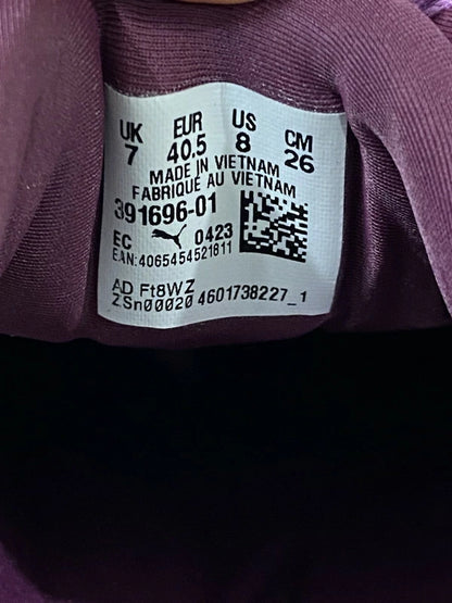 【中古美品】【メンズ】 PUMA×PLEASURES プーマ プレジャーズ VELOPHASIS OVERDYED 391696-01 ベロファシス オーバーダイド 靴 シューズ スニーカー SNEAKER 162-260513-KS-16-min サイズ：26.cm US8 カラー：GRAPE WINE/MAUVE POP 万代Net店
