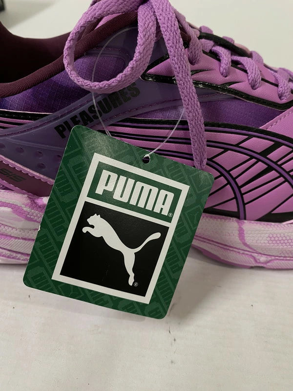 【中古美品】【メンズ】 PUMA×PLEASURES プーマ プレジャーズ VELOPHASIS OVERDYED 391696-01 ベロファシス オーバーダイド 靴 シューズ スニーカー SNEAKER 162-260513-KS-16-min サイズ：26.cm US8 カラー：GRAPE WINE/MAUVE POP 万代Net店