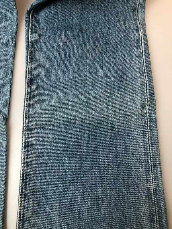 【中古品】【メンズ】 SUPREME シュプリーム SELVEDGE DENIM PANTS セルビッチ デニムパンツ ボトムス 149-260519-yn-38-min サイズ：30 カラー：ライトインディゴ 万代Net店