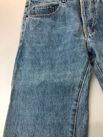 【中古品】【メンズ】 SUPREME シュプリーム SELVEDGE DENIM PANTS セルビッチ デニムパンツ ボトムス 149-260519-yn-38-min サイズ：30 カラー：ライトインディゴ 万代Net店