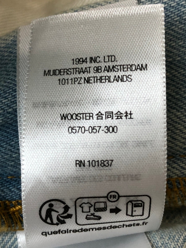 【中古品】【メンズ】 SUPREME シュプリーム BAGGY JEANS バギージーンズ デニムパンツ ボトムス 149-260519-yn-39-min サイズ：30 カラー：LIGHT WASHED INDIGO 万代Net店