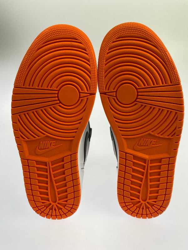 【中古美品】【メンズ】 NIKE ナイキ AIR JORDAN 1 RETRO HIGH OG 555088-180 エアジョーダン 1 レトロ ハイ オリジナル スニーカー 靴 160-260607-SH-25-hon カラー：WHITE/BLACK-ELECTRO ORANGE 万代Net店