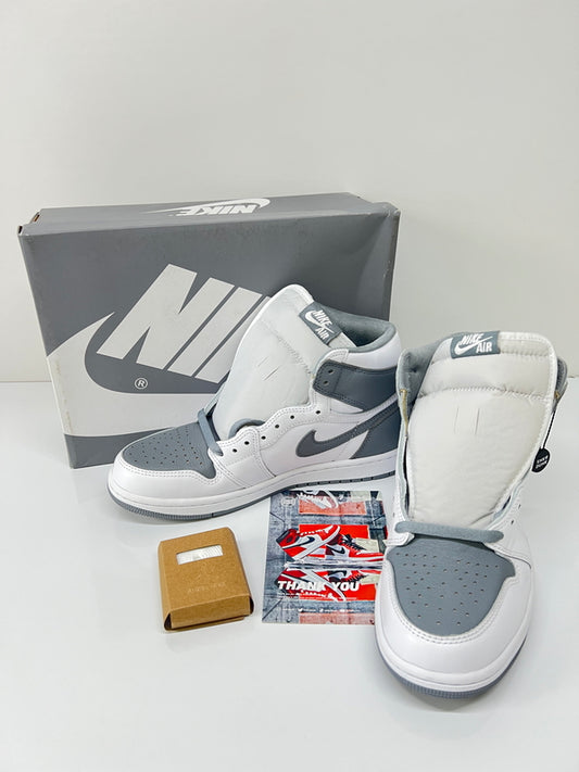 【未使用品】【メンズ】 NIKE ナイキ AIR JORDAN 1 RETRO HIGH OG 555088-037 エア ジョーダン 1 レトロ ハイ オリジナル スニーカー 靴 160-260725-kk-06-hon カラー：STEALTH/WHITE 万代Net店