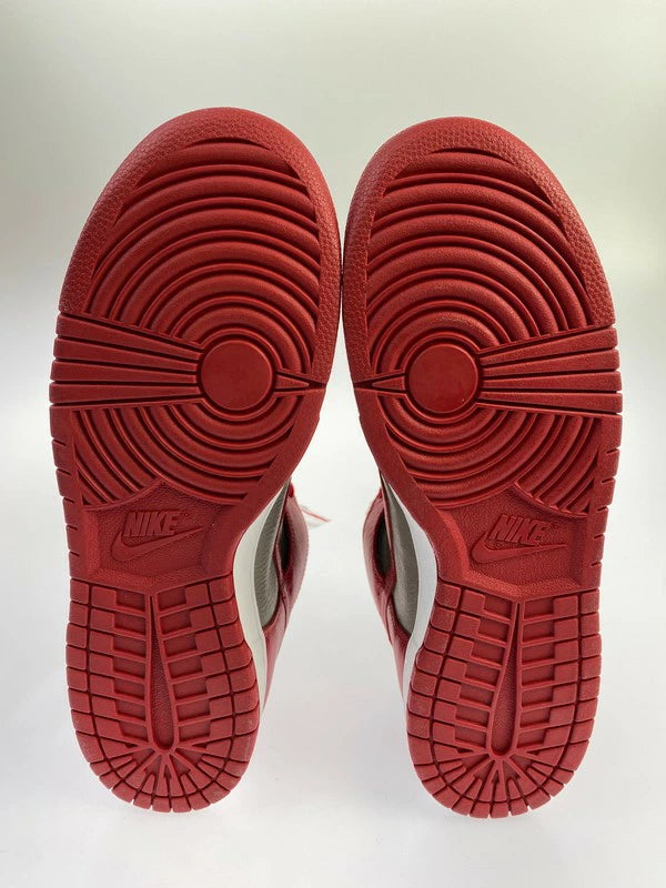 【中古美品】【メンズ】 NIKE ナイキ DUNK HIGH RETRO QS 850477-001 ダンク ハイ レトロ クイックストライク 靴 シューズ スニーカー SNEAKER 160-260513-KS-09-min サイズ：29.0cm US11 カラー：SOFT GREY/UNIV RED 万代Net店