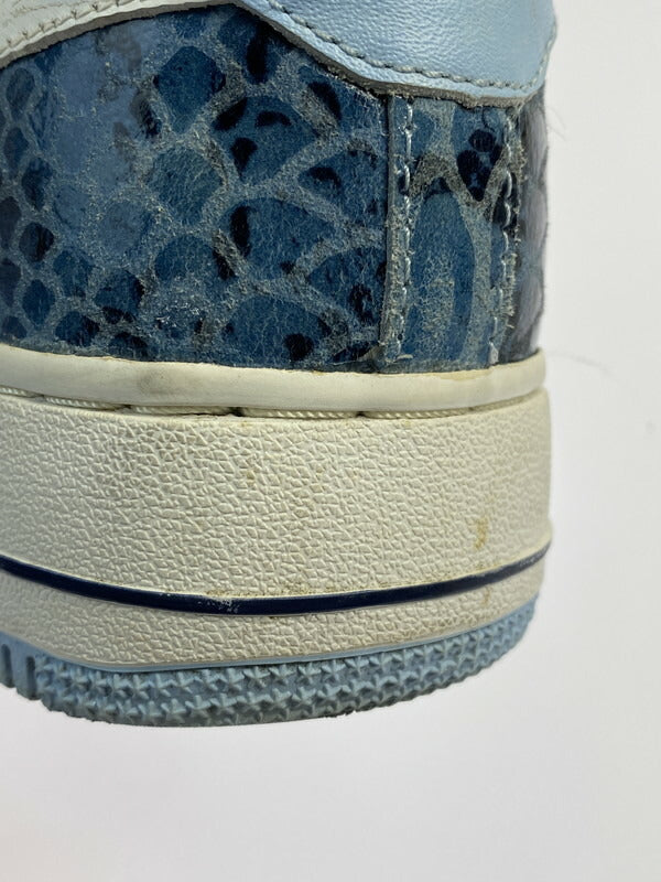 【現状渡し品】【メンズ】 NIKE ナイキ WMNS AIR FORCE 1 LOW PREMIUM 309439-411 エアフォース ロー プレミアム スニーカー 靴 シューズ SNEAKER 160-260513-KS-06-min サイズ：27.5cm US10.5 カラー：ライトブルー系 万代Net店