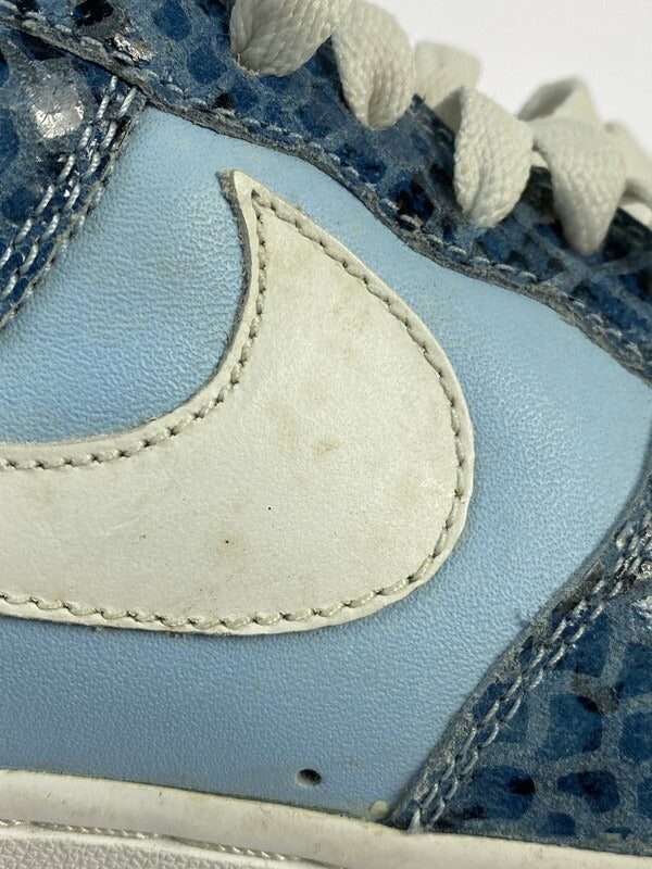 【現状渡し品】【メンズ】 NIKE ナイキ WMNS AIR FORCE 1 LOW PREMIUM 309439-411 エアフォース ロー プレミアム スニーカー 靴 シューズ SNEAKER 160-260513-KS-06-min サイズ：27.5cm US10.5 カラー：ライトブルー系 万代Net店