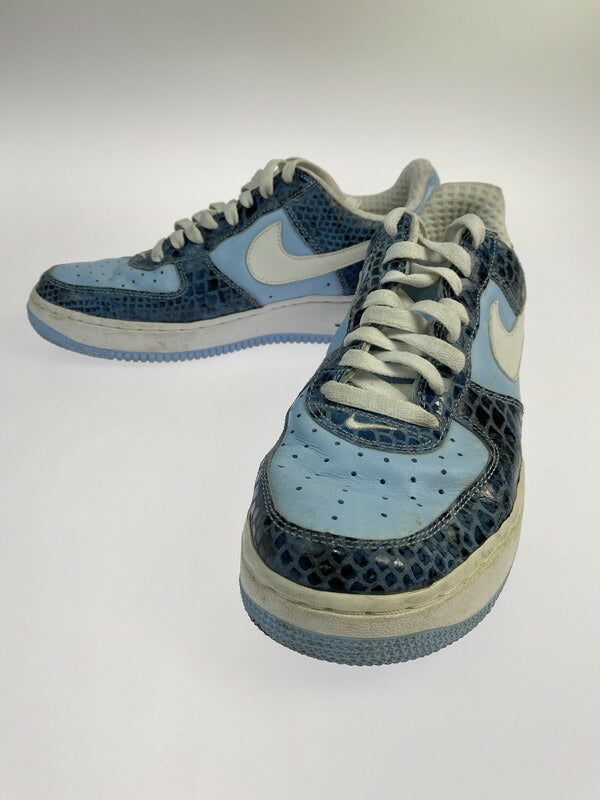 【現状渡し品】【メンズ】 NIKE ナイキ WMNS AIR FORCE 1 LOW PREMIUM 309439-411 エアフォース ロー プレミアム スニーカー 靴 シューズ SNEAKER 160-260513-KS-06-min サイズ：27.5cm US10.5 カラー：ライトブルー系 万代Net店
