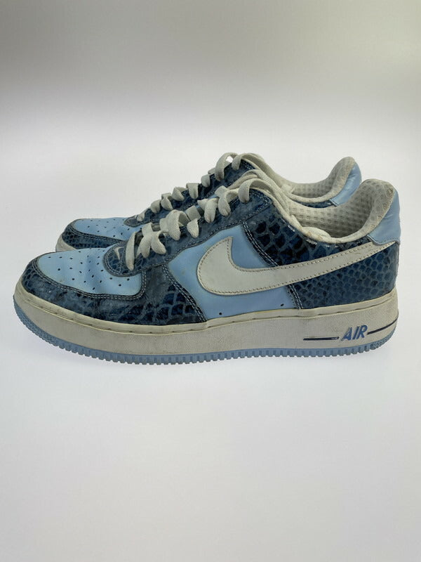 【現状渡し品】【メンズ】 NIKE ナイキ WMNS AIR FORCE 1 LOW PREMIUM 309439-411 エアフォース ロー プレミアム スニーカー 靴 シューズ SNEAKER 160-260513-KS-06-min サイズ：27.5cm US10.5 カラー：ライトブルー系 万代Net店