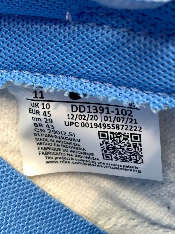 【中古品】【メンズ】 NIKE ナイキ DUNK LOW RETRO DD1391-102 靴 シューズ スニーカー SNEAKER 160-260513-KS-05-min サイズ：29cm US11 カラー：UNIVERSITY BLUE 万代Net店