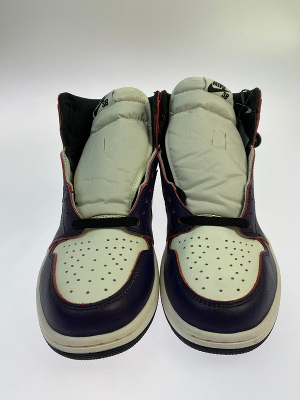 【未使用品】【メンズ】 NIKE ナイキ AIR JORDAN 1 HIGH OG DEFIANT LA TO CHICAGO CD6578-507 エアジョーダン1 ハイ オリジナル ディファイアント スニーカー 靴 160-260607-SH-21-hon サイズ：27.5cm US9.5 カラー：COURT PURPLE/SAIL-UNIVERSITY GOLD 万代Net店