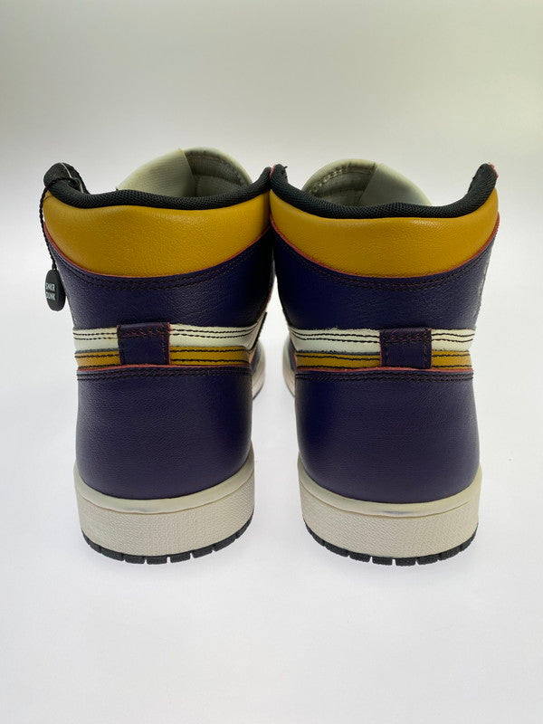 【未使用品】【メンズ】 NIKE ナイキ AIR JORDAN 1 HIGH OG DEFIANT LA TO CHICAGO CD6578-507 エアジョーダン1 ハイ オリジナル ディファイアント スニーカー 靴 160-260607-SH-21-hon サイズ：27.5cm US9.5 カラー：COURT PURPLE/SAIL-UNIVERSITY GOLD 万代Net店