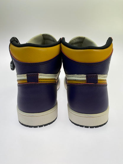 【未使用品】【メンズ】 NIKE ナイキ AIR JORDAN 1 HIGH OG DEFIANT LA TO CHICAGO CD6578-507 エアジョーダン1 ハイ オリジナル ディファイアント スニーカー 靴 160-260607-SH-21-hon サイズ：27.5cm US9.5 カラー：COURT PURPLE/SAIL-UNIVERSITY GOLD 万代Net店