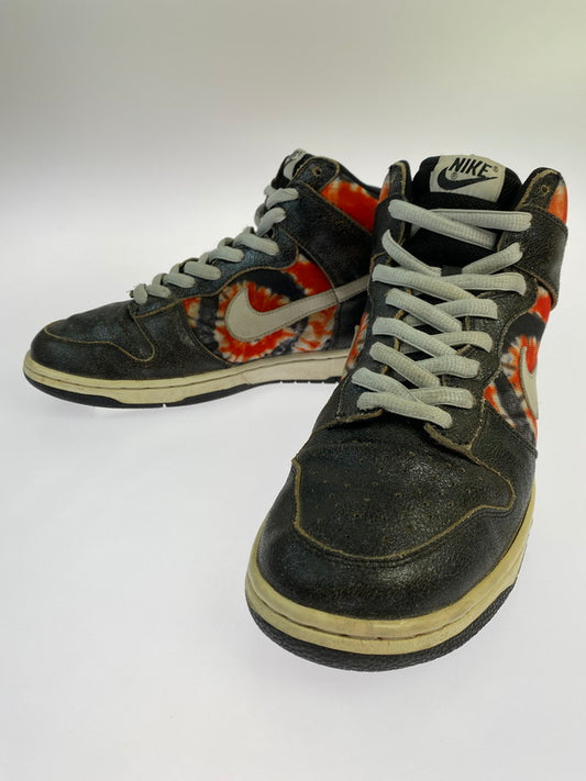 【現状渡し品】【メンズ】 NIKE SB ナイキ スケートボーディング × HUF ハフ 別注 コラボ DUNK HIGH PRO SB 305050-102 ダンク ハイ プロ エスビー スニーカー 靴 160-260607-SH-27-hon カラー：ブラック/グレー/オレンジ 万代Net店