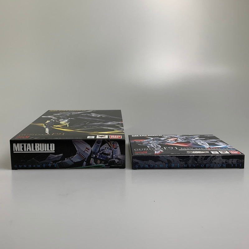 【中古美品】 METAL BUILD GUNDAM F91 + MSVオプションセット 056-260716-ta-11-min 万代Net店