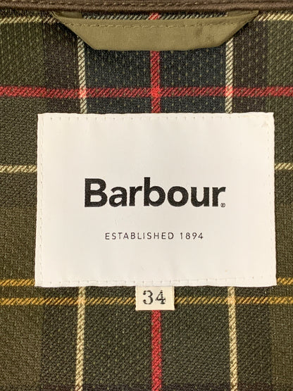 【中古品】【メンズ】 BARBOUR バーブァー バブアー シェイプメモリーコート 2101009 メンズ ライトアウター 144-260518-em-22-min サイズ：34 カラー：カーキ 万代Net店
