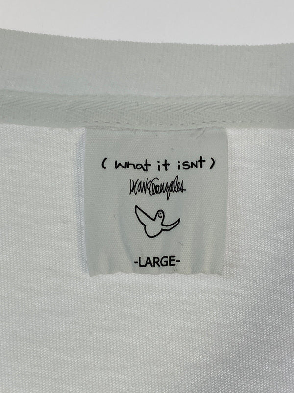 【中古品】【メンズ】 MARKGONZALES マークゴンザレス LS TEE 半袖Tシャツ ショートスリーブ 142-260718-AS-35-min サイズ：L カラー：ホワイト 万代Net店