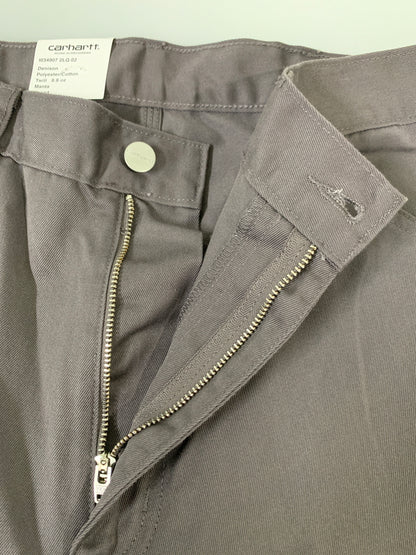 【中古美品】【メンズ】 CARHARTT WIP カーハート ワークインプログレス SIMPLE PANTS I034907-25S シンプルパンツ ワークパンツ 153-260615-kt-27-min サイズ：32×32 カラー：グレー系 万代Net店