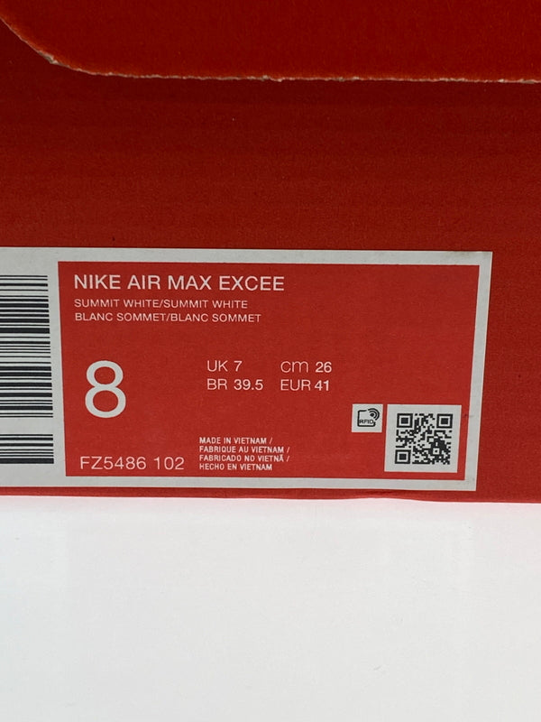 【未使用品】【メンズ/レディース】 NIKE ナイキ FZ5486-102 AIR MAX E XCEE 靴 シューズ スニーカー 160-260517-AS-37-min サイズ：26cm カラー：SUMMIT WHITE/SUMMIT WHITE 万代Net店