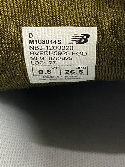 【未使用品】【メンズ】 NEW BALANCE ニューバランス M108014S FRESH FOAM X 靴 シューズ スニーカー 162-260517-AS-29-min サイズ：26.5cm カラー：グリーン 万代Net店