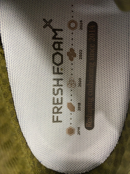 【未使用品】【メンズ】 NEW BALANCE ニューバランス M108014S FRESH FOAM X 靴 シューズ スニーカー 162-260517-AS-28-min サイズ：26.5cm カラー：グリーン 万代Net店