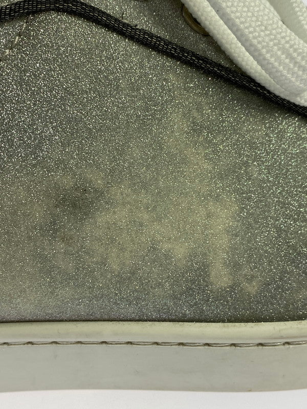 【中古品】【メンズ】 CHRISTIAN LOUBOUTIN クリスチャンルブタン SEAVASTE 2 ORLATO FLAT GLITTER SUNSET 1191293 シーバスト2 フラット グリッター サンセット スニーカー 183-260515-yn-02-min サイズ：42 カラー：シルバー/グレー 万代Net店