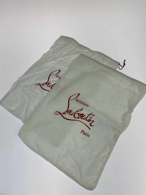 【中古品】【メンズ】 CHRISTIAN LOUBOUTIN クリスチャンルブタン SEAVASTE 2 ORLATO FLAT GLITTER SUNSET 1191293 シーバスト2 フラット グリッター サンセット スニーカー 183-260515-yn-02-min サイズ：42 カラー：シルバー/グレー 万代Net店