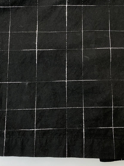 【中古品】【メンズ】 STUDIO D'ARTISAN ステュディオ・ダ・ルチザン 京黒紋付染絣半袖シャツ 5720 きょうくろもんつきぞめ かすり メンズ トップス 145-260521-em-26-min サイズ：42 カラー：ブラック 万代Net店
