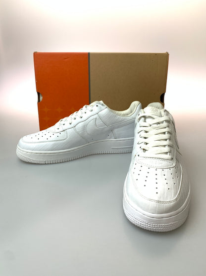 【中古品】【メンズ】 NIKE ナイキ HTM AIR FORCE 1 305895-111 エアフォースワン スニーカー 靴 160-260515-yn-01-min サイズ：29.0cm US11 カラー：WHITE/WHITE-NEUTRAL GREY 万代Net店
