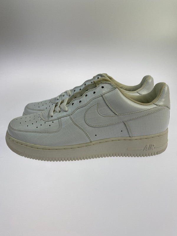 【中古品】【メンズ】 NIKE ナイキ HTM AIR FORCE 1 305895-111 エアフォースワン スニーカー 靴 160-260515-yn-01-min サイズ：29.0cm US11 カラー：WHITE/WHITE-NEUTRAL GREY 万代Net店