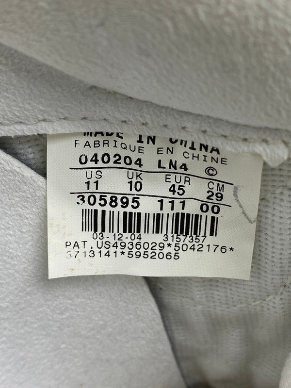 【中古品】【メンズ】 NIKE ナイキ HTM AIR FORCE 1 305895-111 エアフォースワン スニーカー 靴 160-260515-yn-01-min サイズ：29.0cm US11 カラー：WHITE/WHITE-NEUTRAL GREY 万代Net店