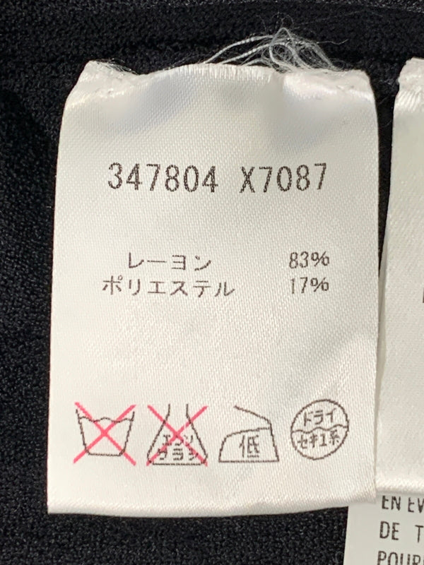 【中古品】【レディース】 GUCCI グッチ スカートスーツ トップス 347804 X7087 半袖 レディース トップス 168-260710-em-18-min サイズ：XS カラー：ブラック 万代Net店