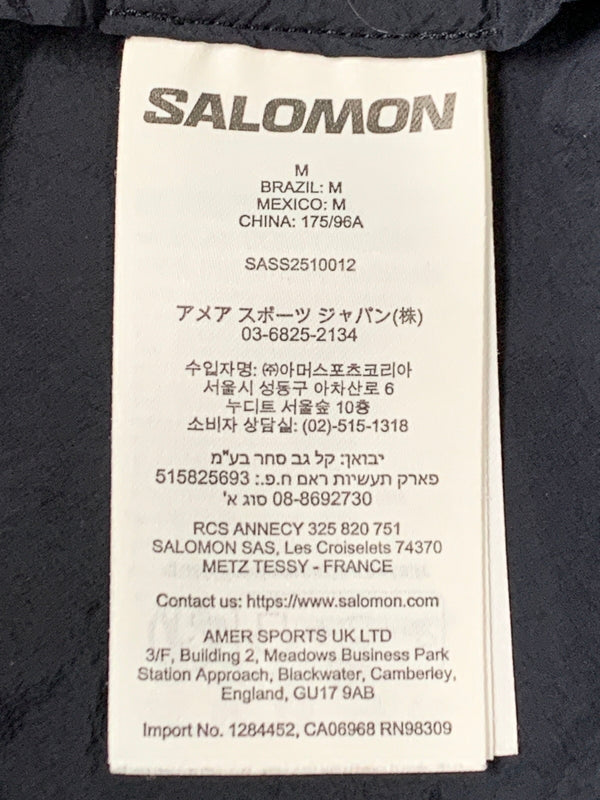 【中古品】【メンズ】 SALOMON イヴサロモン SHKOUT FLY JACKET C24201 シェイクアウト フライ ジャケット アウター 144-260522-SH-22-min サイズ：M カラー：ブラック 万代Net店