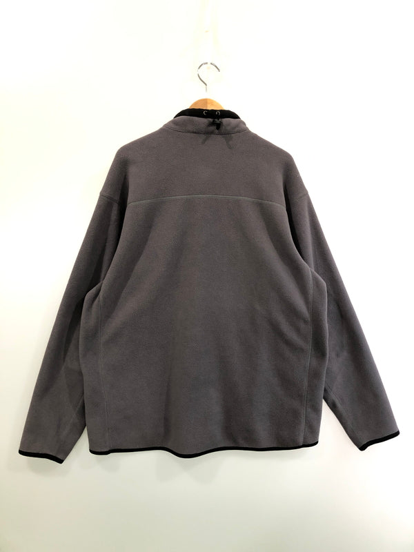 【中古品】【メンズ】 NIKE ナイキ 00’s HALF ZIP FLEECE JACKET ハーフジップ フリースジャケット トップス 146-260519-yn-22-min サイズ：XL カラー：グレー 万代Net店