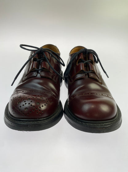 【中古品】【メンズ】 QUILP by TRICKER'S クイルプ バイ トリッカーズ PUNCHED CAP GHILLIE SHOES M7704 パンチドキャップ ギリーシューズ 革靴 ビジネスシューズ 164-260523-kk-11-min サイズ：6 1/2 カラー：バーガンディー 万代Net店