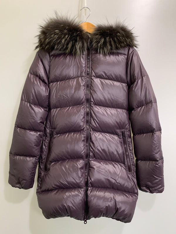 【中古品】【レディース】 DUVETICA デュベティカ KAPPA FUR DOWN JACKET カッパ ダウンジャケット ダウンコート 141-260615-kt-18-min サイズ：38 カラー：パープル系 万代Net店