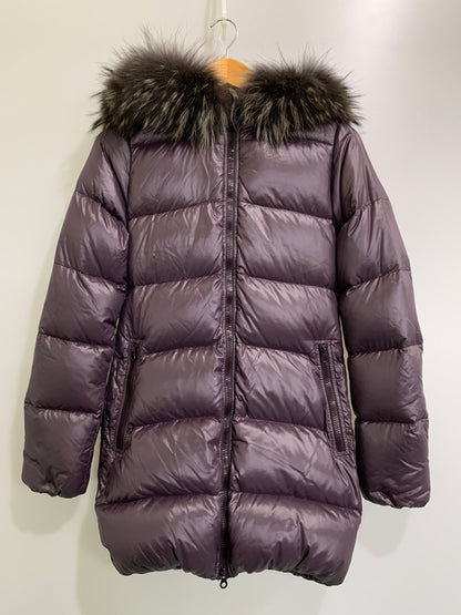 【中古品】【レディース】 DUVETICA デュベティカ KAPPA FUR DOWN JACKET カッパ ダウンジャケット ダウンコート 141-260615-kt-18-min サイズ：38 カラー：パープル系 万代Net店