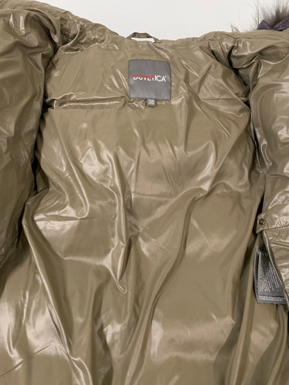 【中古品】【レディース】 DUVETICA デュベティカ KAPPA FUR DOWN JACKET カッパ ダウンジャケット ダウンコート 141-260615-kt-18-min サイズ：38 カラー：パープル系 万代Net店