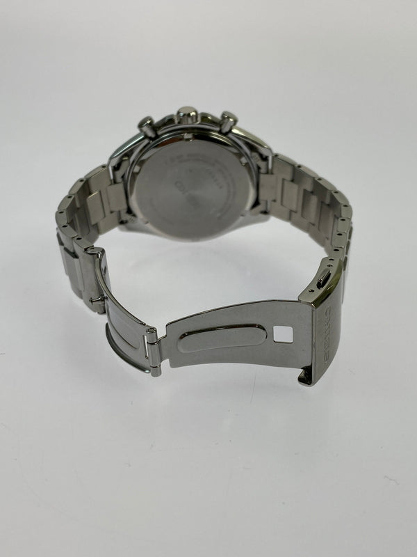 【中古品】【メンズ】 SEIKO セイコー セイコーセレクション Ｓシリーズ メンズソーラー クロノグラフ 腕時計 V175 -0FA0 メンズ ウォチ 197-260521-em-78-min カラー：シルバー 万代Net店