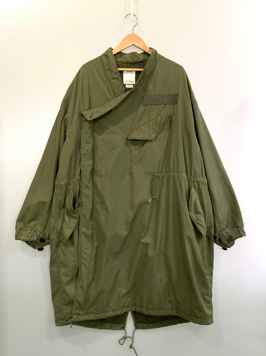 【中古品】【メンズ】 VISVIM ビズビム 20AW CHAMDO FISHTAIL PARKA 0120205013012 20年秋冬モデル チャムド フィッシュテール パーカー アウター 142-260526-jt-19-min サイズ：1 カラー：オリーブグリーン 万代Net店