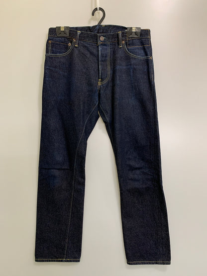 【中古品】【メンズ】 VISVIM ビズビム 20AW SOCIAL SCULPTURE 16 RAW DENIM PANTS 0120205005023 ソーシャル スカルプチャー シックスティーン ロウ デニムパンツ 153-260530-KS-37-min サイズ：W34 L28 カラー：インディゴブルー 万代Net店