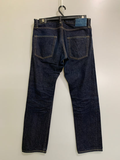 【中古品】【メンズ】 VISVIM ビズビム 20AW SOCIAL SCULPTURE 16 RAW DENIM PANTS 0120205005023 ソーシャル スカルプチャー シックスティーン ロウ デニムパンツ 153-260530-KS-37-min サイズ：W34 L28 カラー：インディゴブルー 万代Net店