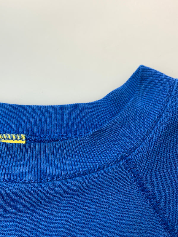 【現状渡し品】【メンズ】 TULTEX タルテックス 80S USA製 SWEAT SHIRT スウェット トレーナー ヴィンテージ 146-260520-AS-44-min サイズ：M カラー：ブルー 万代Net店